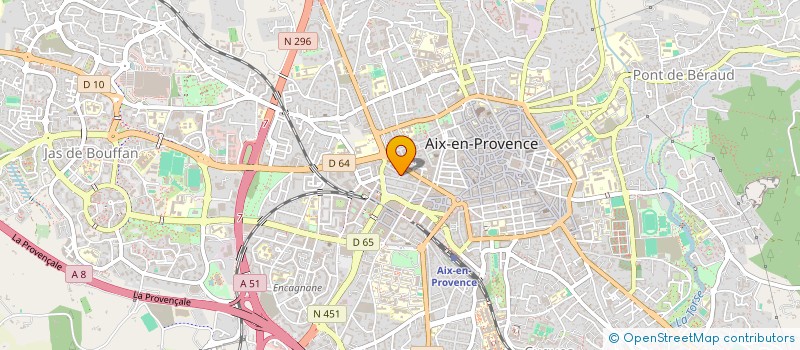 localisation de l'entreprise SERFAC  AIX-EN-PROVENCE