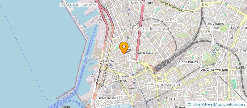 localisation de l'entreprise SERFATEC à MARSEILLE