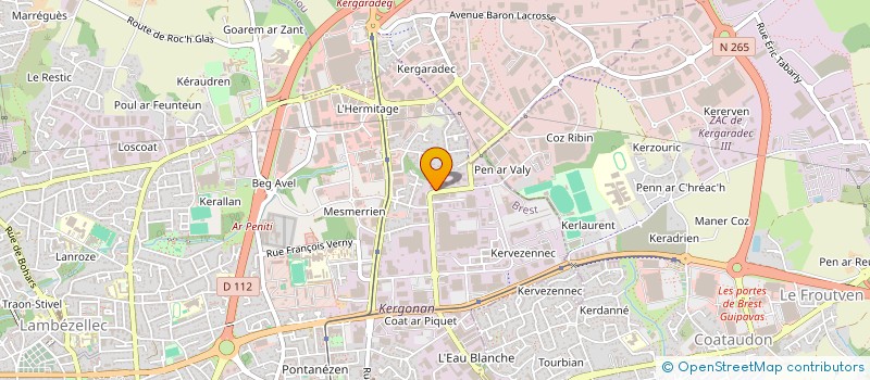 localisation de l'entreprise SERFATI à BREST