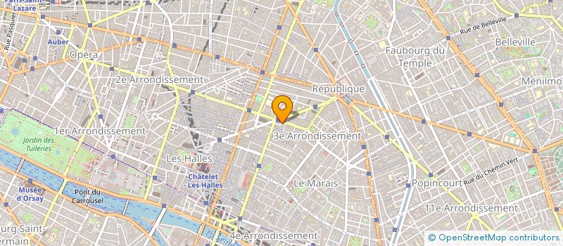 localisation de l'entreprise SERFIC  PARIS