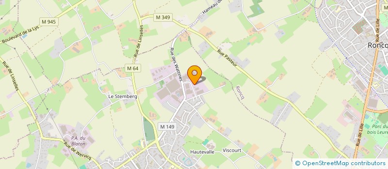 localisation de l'entreprise SERFIN à LINSELLES