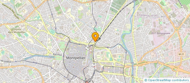 localisation de l'entreprise SERFRANCE ENTRETIEN à MONTPELLIER