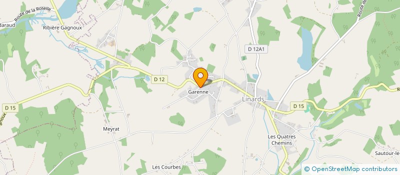 localisation de l'entreprise SERGE AJUSTE à LINARDS