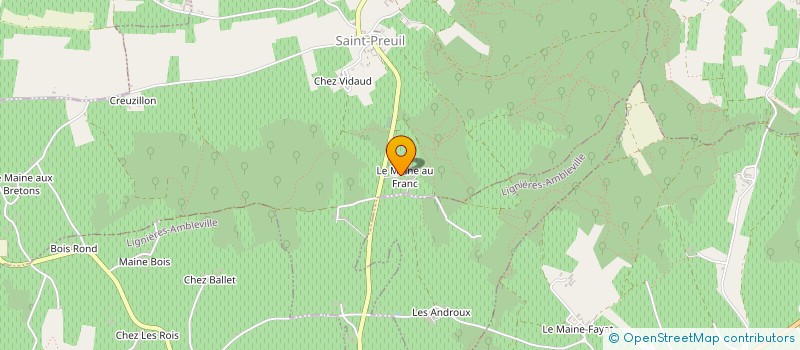 localisation de l'entreprise SERGE ALEXANDRE à COGNAC