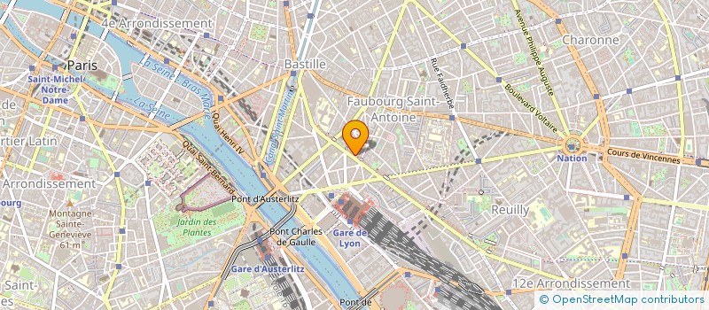 localisation de l'entreprise SERGE AMORUSO DESIGN à PARIS