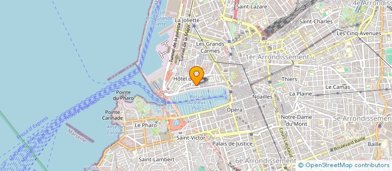 localisation de l'entreprise SERGE ATELIER MARINE à MARSEILLE