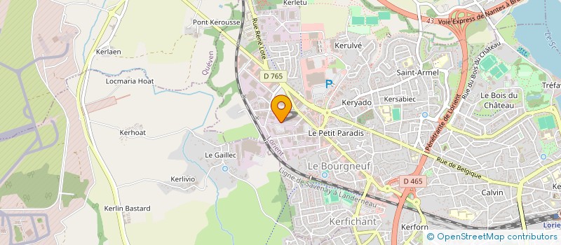 localisation de l'entreprise SERGE AUTO 56  LORIENT