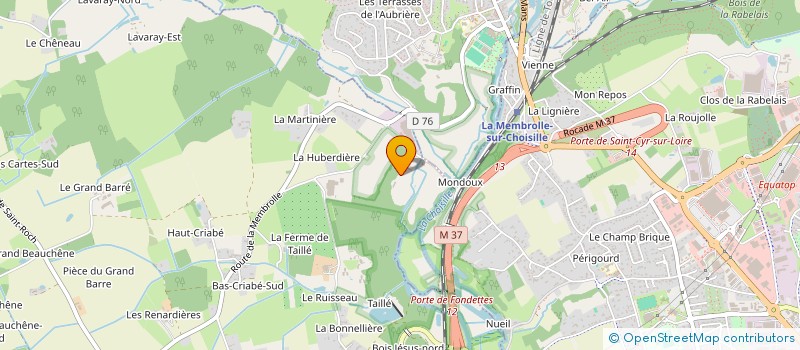 localisation de l'entreprise SERGE BACOU TRADING à FONDETTES