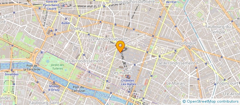 localisation de l'entreprise SERGE CORP  PARIS