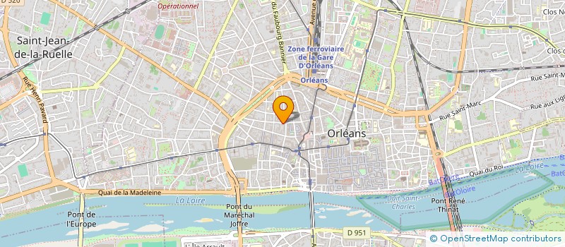 localisation de l'entreprise SERGE GROUARD LEGISLATIVES 2012 à ORLEANS