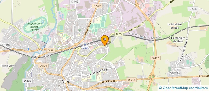 localisation de l'entreprise SERGE HAVE SPORT à VIRE-NORMANDIE