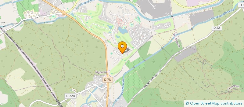 localisation de l'entreprise SERGE LAPIERRE HOLDING  MALLEMORT