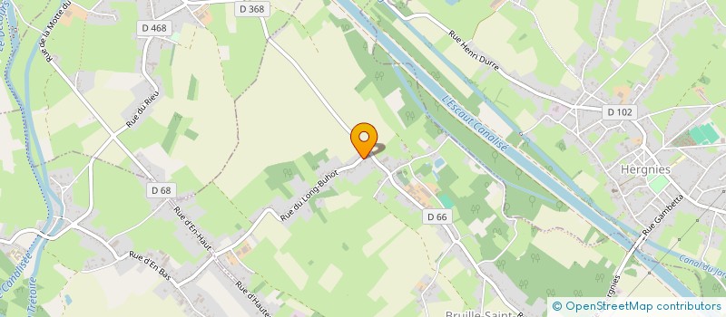 localisation de l'entreprise SERGE LINGLART DIFFUSION à BRUILLE-SAINT-AMAND