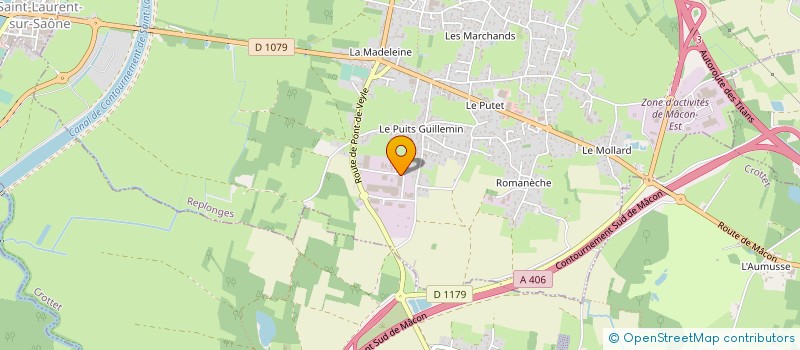 localisation de l'entreprise SERGE MANIGAND à REPLONGES