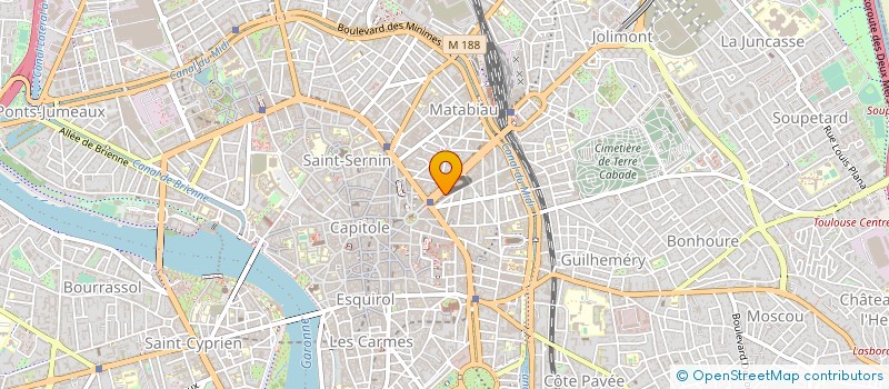 localisation de l'entreprise SERGE MAS PROMOTION à TOULOUSE