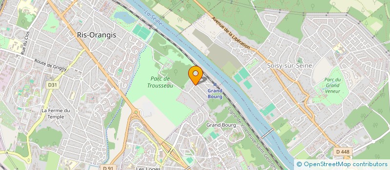 localisation de l'entreprise SERGE MEMY CONSEIL à RIS-ORANGIS