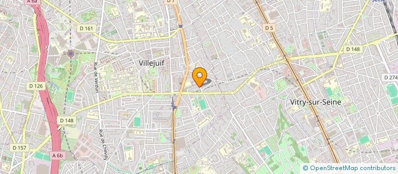 localisation de l'entreprise SERGE.PERSONNAL.SERVICES à VILLEJUIF