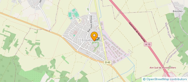 localisation de l'entreprise SERGE PILLAY CONSULTING  ECQUEVILLY