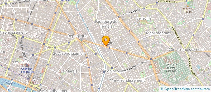 localisation de l'entreprise SERGE SURPIN NUMERIQUE à PARIS