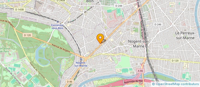 localisation de l'entreprise SERGE VTC  PARIS