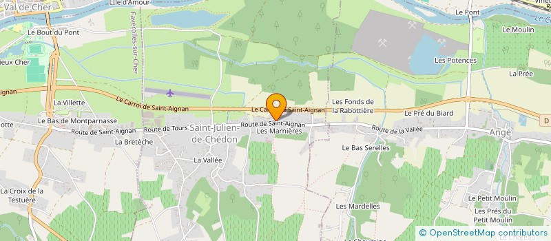 localisation de l'entreprise SERGEANT IMMOBILIER  SAINT-JULIEN-DE-CHEDON