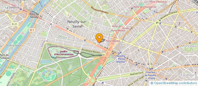 localisation de l'entreprise SERGENT  NEUILLY-SUR-SEINE