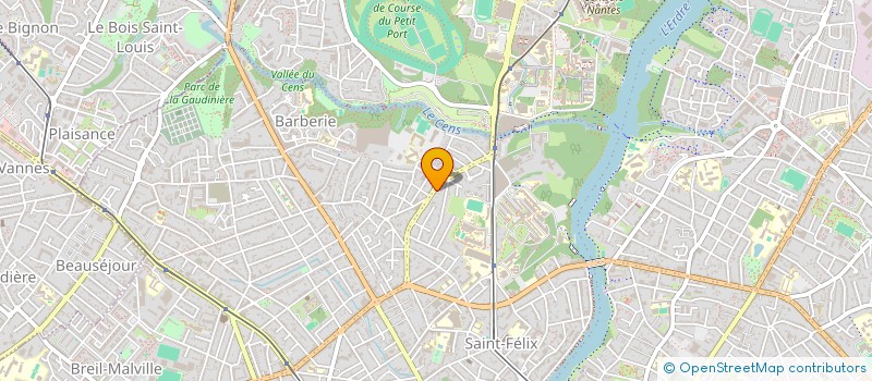 localisation de l'entreprise SERGENT DATA à NANTES