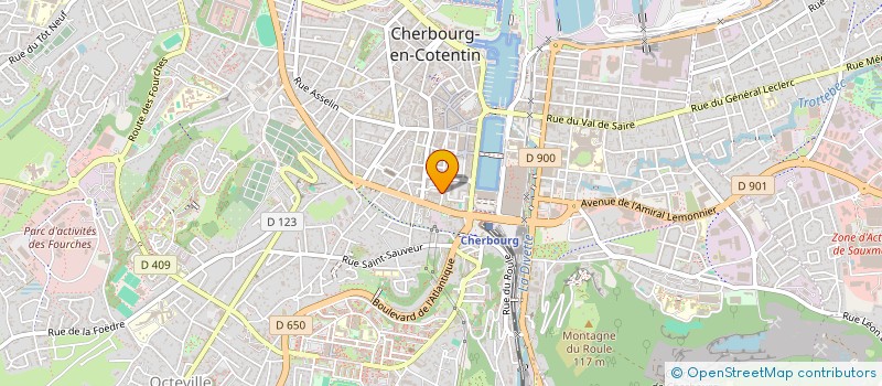 localisation de l'entreprise SERGENT DESVEAUX  CHERBOURG-EN-COTENTIN