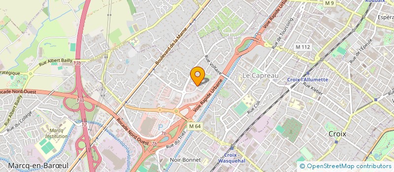 localisation de l'entreprise SERGIC ENTREPRISES à WASQUEHAL