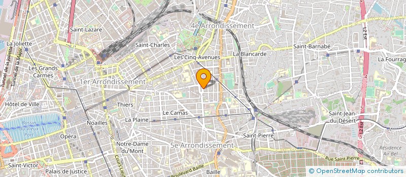 localisation de l'entreprise SERGIO COSI à MARSEILLE