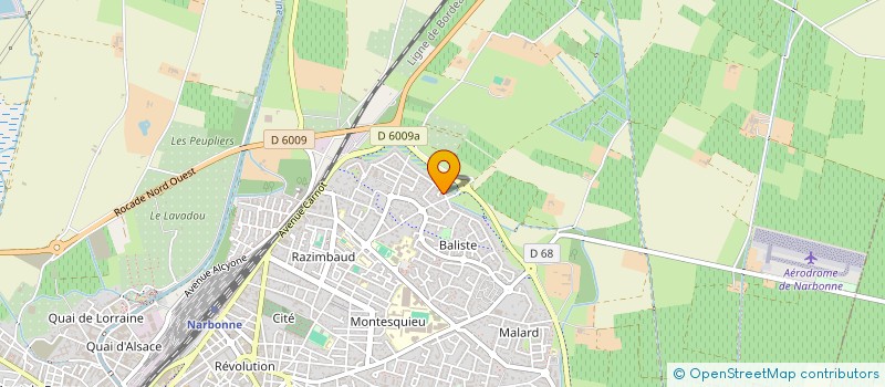 localisation de l'entreprise SERGIO JAZZ AND SOUL  NARBONNE