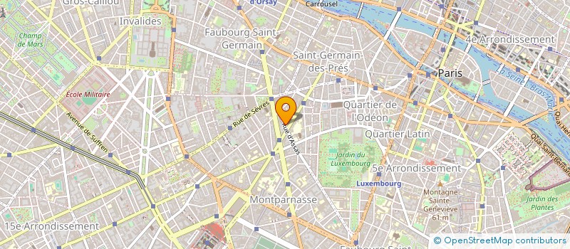 localisation de l'entreprise SERGIO NATHIA  PARIS