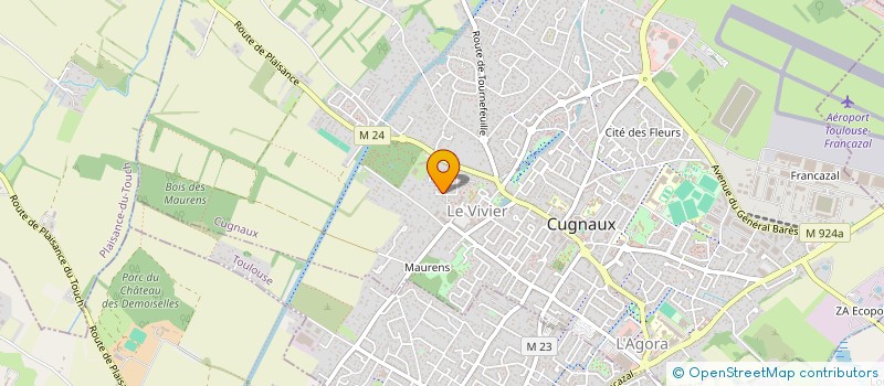 localisation de l'entreprise SERGIO RANI DIFFUSION  VILLENEUVE-TOLOSANE