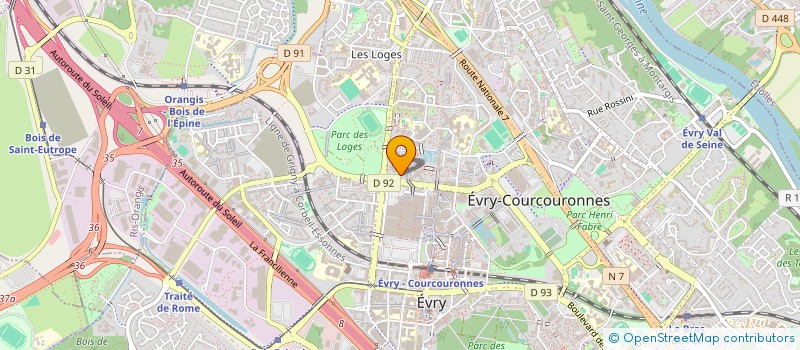 localisation de l'entreprise SERGIO ZAMORA EDITIONS  EVRY-COURCOURONNES