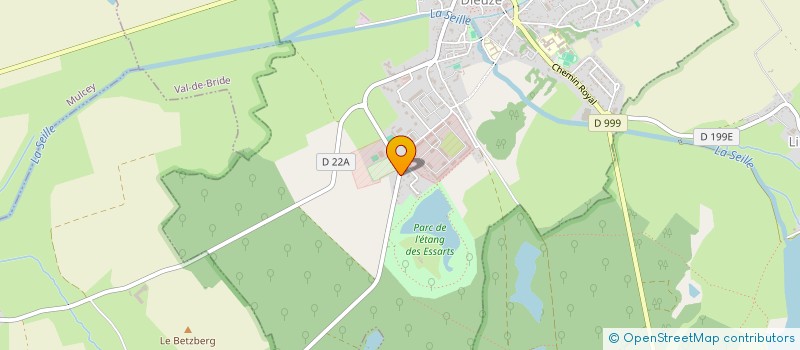 localisation de l'entreprise SERGYSTEM à DIEUZE