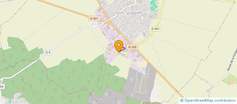 localisation de l'entreprise SERHAT FOOD  SAINT-SOUPPLETS