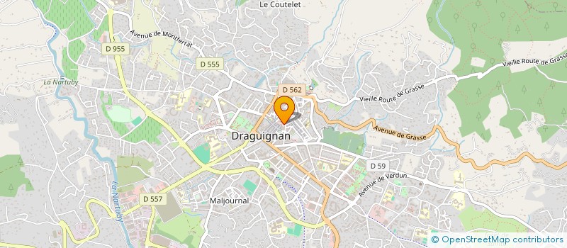 localisation de l'entreprise SERHAT MARKET à DRAGUIGNAN