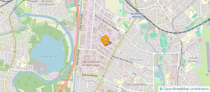 localisation de l'entreprise SERHENDI NAQCHIBENDI DE STRASBOURG à STRASBOURG