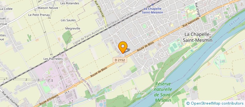 localisation de l'entreprise SERI 15 à LA CHAPELLE-SAINT-MESMIN