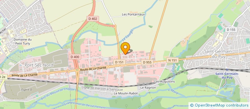 localisation de l'entreprise SERI 7 à SAINT-GERMAIN-DU-PUY