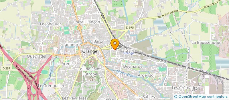 localisation de l'entreprise SERI CONSTRUCTIONS  ORANGE