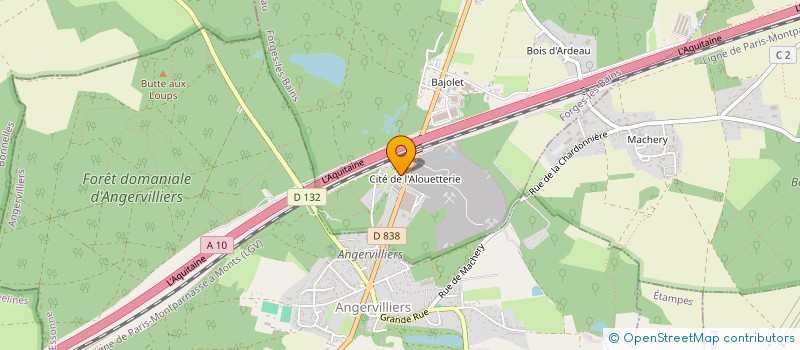 localisation de l'entreprise SERI MOKA  FORGES-LES-BAINS