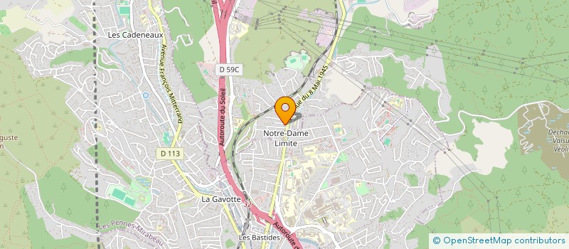 localisation de l'entreprise SERI STAR à SEPTEMES-LES-VALLONS