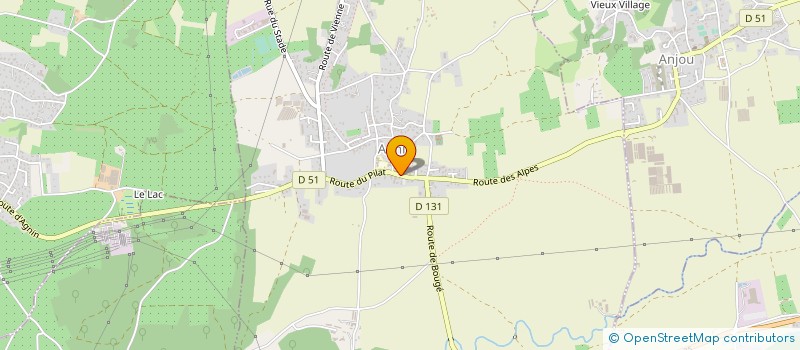 localisation de l'entreprise SERI STICK à AGNIN