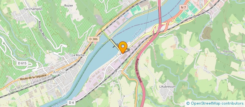 localisation de l'entreprise SERI VIENNA à REVENTIN-VAUGRIS