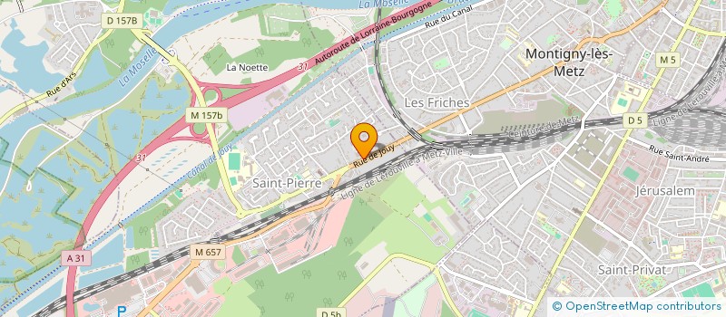 localisation de l'entreprise SERIA FORMATIONS  MOULINS-LES-METZ