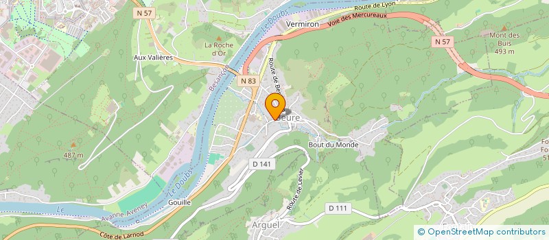 localisation de l'entreprise SERIAL  BEURE