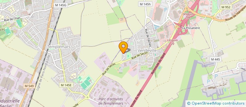 localisation de l'entreprise SERIAL DRIVER HOLDING  VENDEVILLE