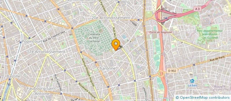 localisation de l'entreprise SERIALETIC à PARIS