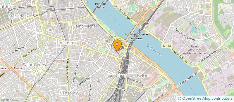 localisation de l'entreprise SERIANCE CONSEIL (SARL) à BORDEAUX